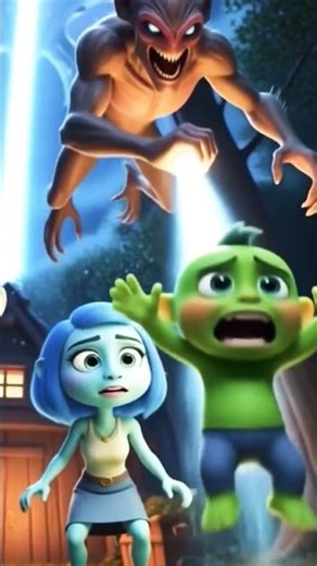 Monster Father vs Alien Demon | Epic Space Rescue of the Green Monster Child