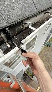 Fixing a Leaking Gutter Joint Part 3
