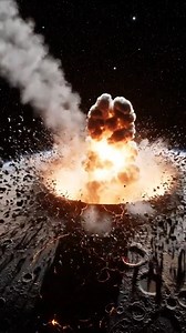 Huge Comet Strikes Mercury's Surface! #NASA #SpaceRepair #Astronauts #SpaceStation #RealFootage #CinematicVideo #ViralShorts #SpaceExploration | Space Fact