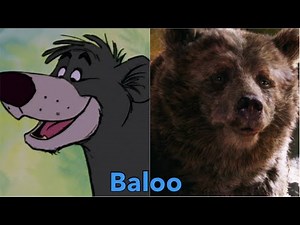 Baloo - Movie Evolution (1967 - 2016) The Jungle Book