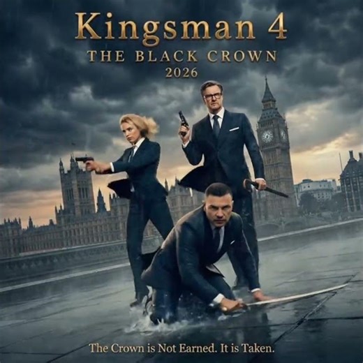 Trailer 🎬 KINGSMAN 4: THE BLACK CROWN (2026) special guest Levente Virag.