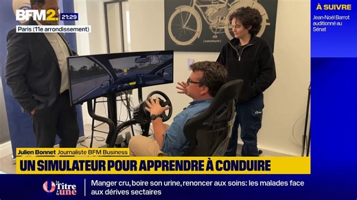Un simulateur pour l'apprentissage de la conduite ?