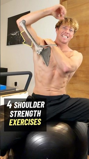 4 best shoulder strength exercises #ShoulderStability #ShoulderExercises #shoulderhealth