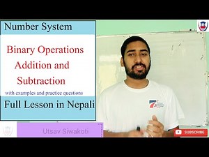 Computer | Number System | Binary Addition and Subtraction | Utsav Siwakoti | Virtual School Nepal