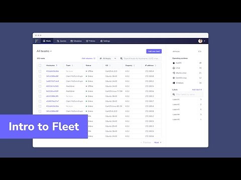 Intro to Fleet