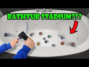 I turned Household Items into BEYBLADE STADIUMS!