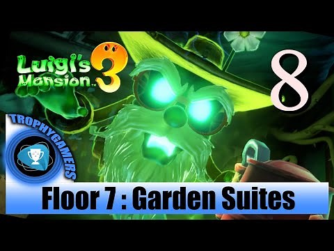 Luigi's Mansion 3 – Floor 7 : Garden Suites - Full Game Walkthrough Part 8