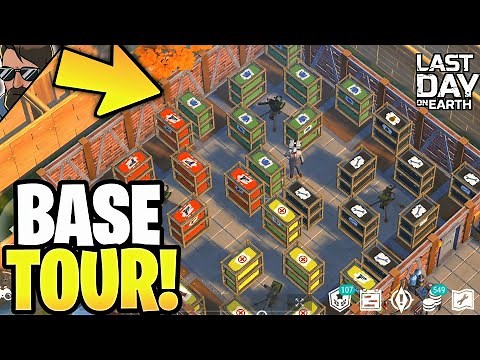 BASE TOUR + BEST BASE DESIGN! (1 YEAR PROGRESS) IN LDOE | Last Day on Earth: Survival