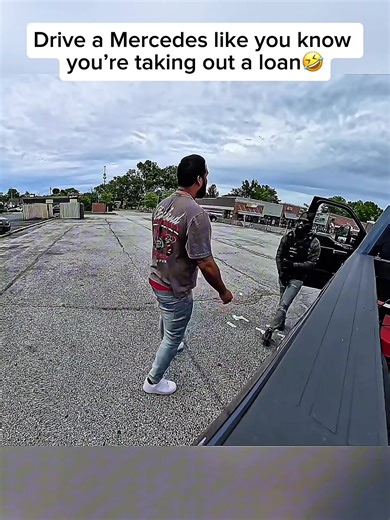 Driving a Mercedes: The Loan Reality