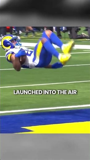 NFL Player FLIPPED Into the End Zone!