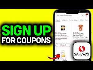 HOW TO SIGN UP FOR SAFEWAY DIGITAL COUPONS 2025 (FULL GUIDE)