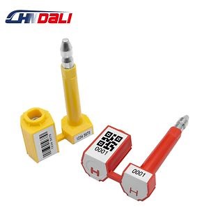 [Hot Item] ISO 17712 Certification Two-Color Container Lock Bolt Seal Printing Serial Numbered Container Security Seals