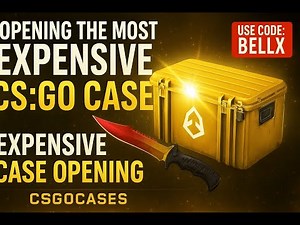 Opening the Most Expensive CS:GO Cases on CSGOcases.com USE CODE: BELLX