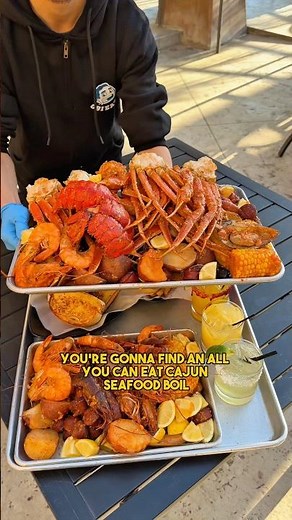 $40 ALL YOU CAN EAT SEAFOOD BOIL IN RIVERSIDE, CA!🥳🤤🤩