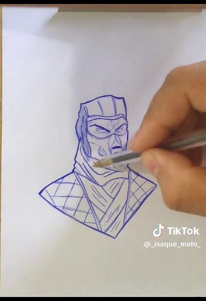 Art melo desenho no TikTok