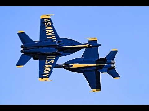Blue Angels Stun Chicago Air & Water Show 2025!