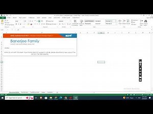 Shelly Cashman Excel 2019 | Module 4: End of Module Project 2 | Banerjee Family #shellycashman