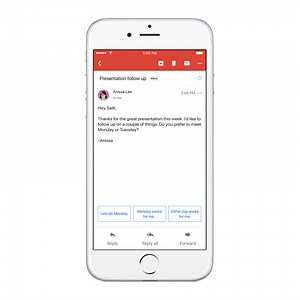 Google adds 'Smart Replies' to Gmail for iOS, based on machine learning | AppleInsider