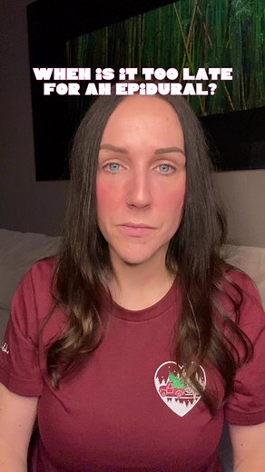 8.4K views · 148 reactions | People always ask me what’s the cutoff for getting an epidural. Short answer-there’s not, but… #childbirtheducation #laboranddelivery #expectingmom #pregnancyjourney #pregnancytips #givingbirth #epidural #epiduralbirth | Mama Nurse Tina | Facebook
