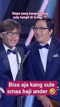 bisa aja nih kang sule sama haji andre 🤣 #fypシ