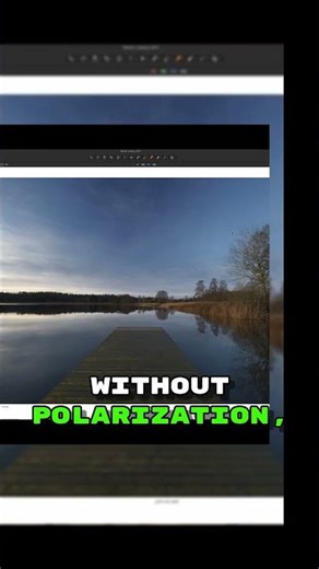 Normalize Brightness and Saturation in Landscape Photography #shorts