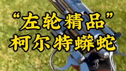 柯尔特蟒蛇左轮手枪，一把精美绝伦的经典武器