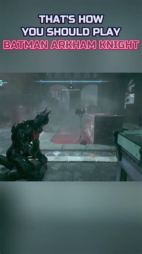 That's How Stealth Gamers Play Batman Arkham Knight #batmanarkhamknight #batman