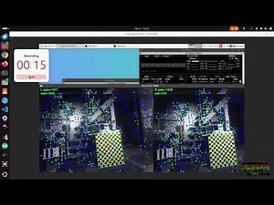 Processing stereo camera input with "SuperPoint" on two Rockchip (RK3588) NPU cores (OrangePI5PRO)