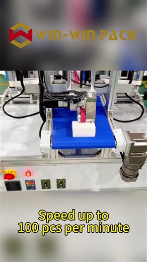 High-speed labeling machine with output up to 100 pcs/min #labelingmachine #labelapplicator #shorts