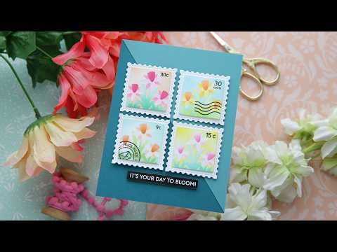 New! Square Postage Daffodil