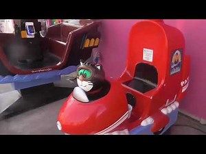 Amutec V2 Mini Postman Pat SDS Helicopter Kiddie Ride