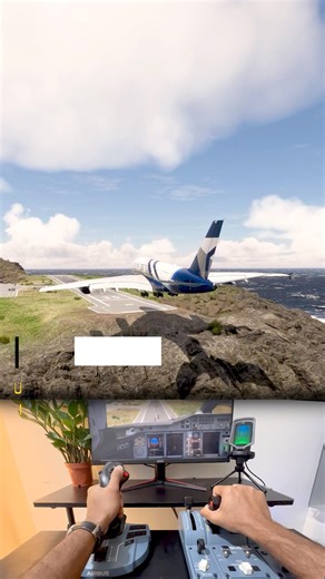 Saba Crosswind Landing - Airbus A320 Neo | Best Flight Controller | MSFS 2020