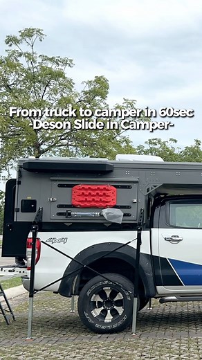 1.6M views · 16K reactions | Setup camper truck dalam 60 saat | BangKenteng | Facebook