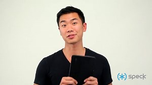 Speck Products StyleFolio Case and Stand for iPad Air (5th Gen) - Dark Poppy Red/Slate Grey