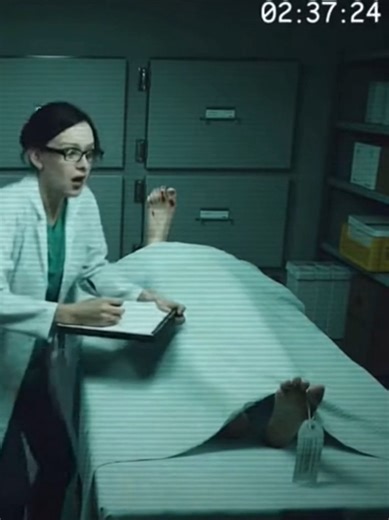 CCTV Horror: Unseen Terror in a Dark Morgue