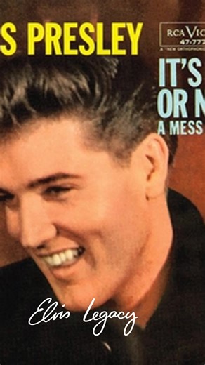 “It’s Now or Never” Is Released In July 1960, Elvis Presley released “It’s Now or Never,” a single recorded during his first post-Army sessions in Nashville. Adapted from the Italian song “’O Sole Mio,” the recording showcased a more controlled and operatic vocal style than his earlier rock-and-roll work. RCA Victor promoted the release as a major follow-up to “Stuck on You,” and it quickly climbed the charts in the United States and internationally. The single reached number one in multiple cou