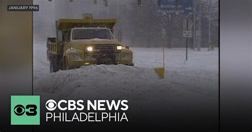 Philadelphia region remembers Blizzard of 1996, 30 years later