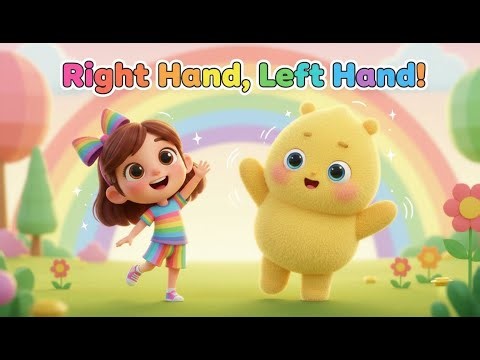 Right Hand, Left Hand! – Fun Action Song for Kids | Oh My Baby TV