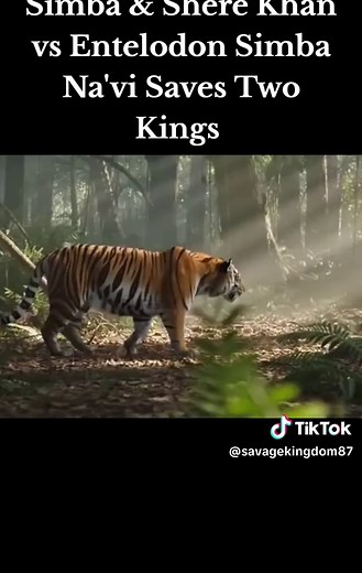 Simba and Shere Khan Face Entelodon Adventure