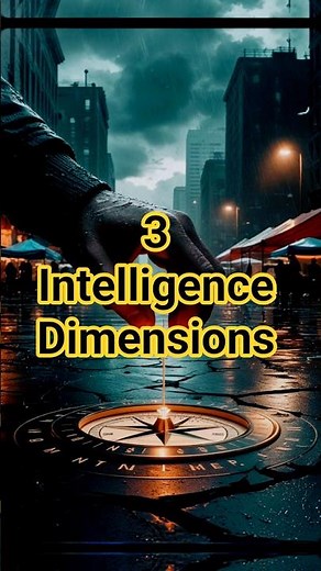 3 Dimensional Theory of Intelligence 💡| Psychology Secret