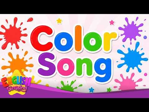 Color Song (Original) - Red, Yellow & Blue: Colors Song | Learn English for kids
