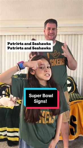 Fun Sign Language Signs for Super Bowl Sunday