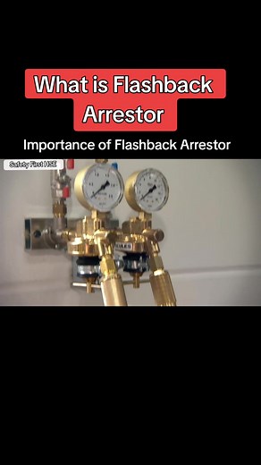 What is Flashback Arrestor & Importance of Flashback Arrestor. A flashback arrestor, also known as a flash arrestor, is a safety device commonly used in oxy-fuel welding and cutting applications. Its primary function is to prevent flames from traveling back through the hoses and into the gas supply lines, regulators, and even cylinders. This can happen due to various reasons like incorrect gas flow, overheated equipment, or blockages in the torch. Importance of Flashback Arrestor: Flashbacks pos