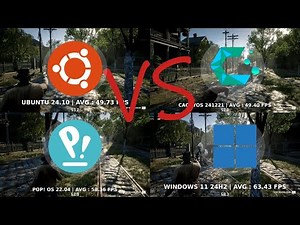 Windows VS Ubuntu VS Cachyos VS Pop! Os | Linux Gaming Benchmarks
