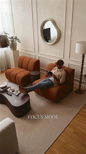 One sofa, many setups: The modular solution that fits your life #Sofa