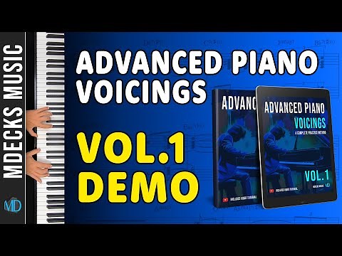 Advanced Piano Voicings Vol.1 - Demo - mDecks Music #jazzpianolessons