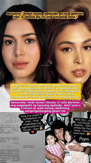 Barretto Sisters, Magkaiba ang Desisyon Pagdating sa Kanilang Pangalan. #shorts
