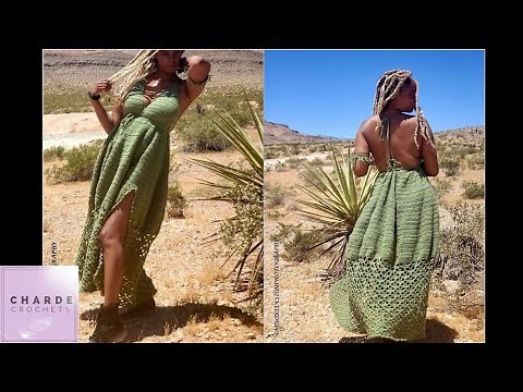 Crochet Boho Maxi Dress | Part 1: Crochet Maxi Skirt (Small-Large & Plus)