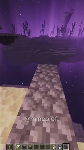 O MELHOR MÉTODO PRA PEGAR ELYTRA 💀 ‪@mineploft‬ #minecraft #minecraftshorts #hacks