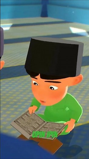 Belajar mengaji bersama Upin dan Ipin #animasi #anak #upinipin